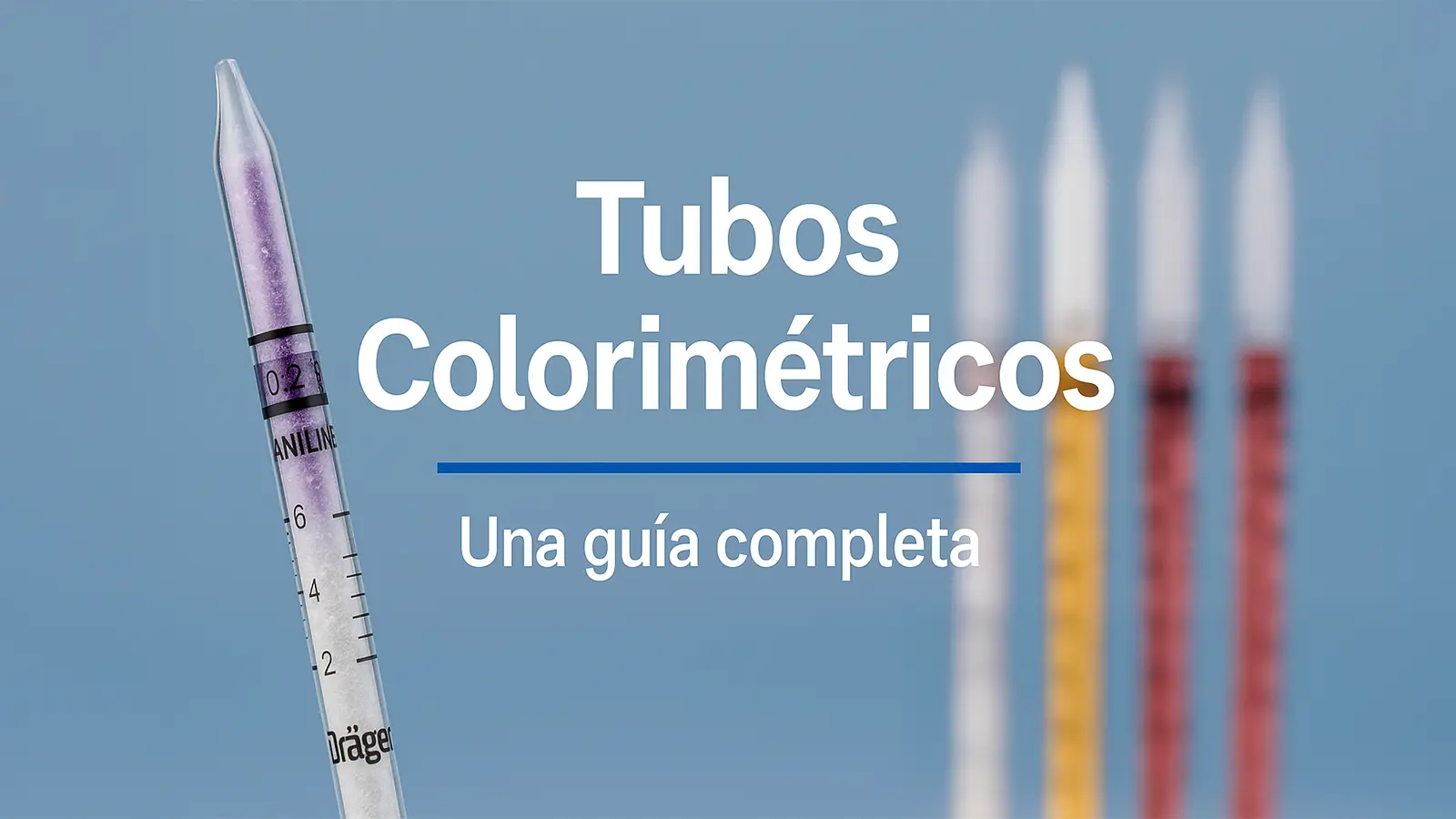 Inicio 14 ¿Qué son los Tubos Colorimétricos y cómo funcionan?