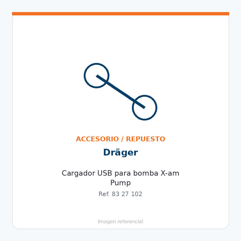 Dräger Cargador USB para bomba X-am Pump - 8327102