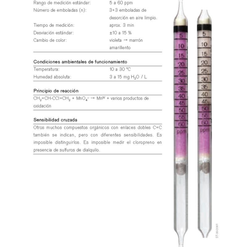 Tubo Dräger Cloropreno 5/a 67 18 901