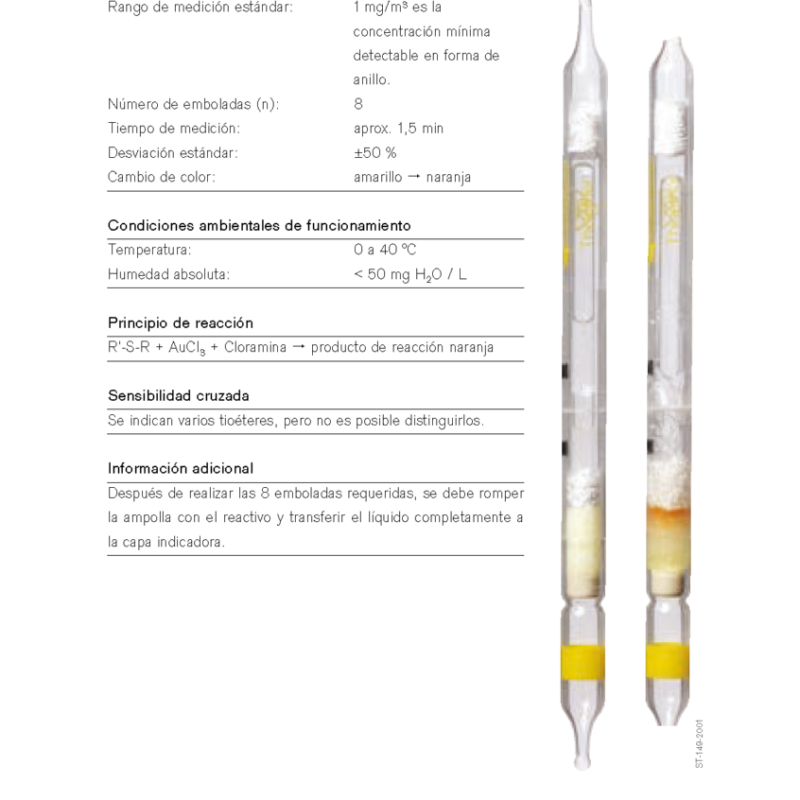 Tubo Dräger Tioéter CH 25 803