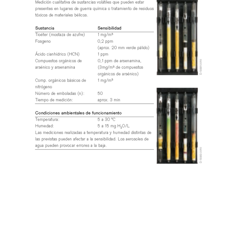Set de Pruebas Simultáneas Dräger CDS I 81 03 140