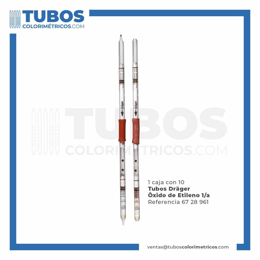 Inicio 17 Tubo Dräger Óxido de Etileno 1/a 6728961
